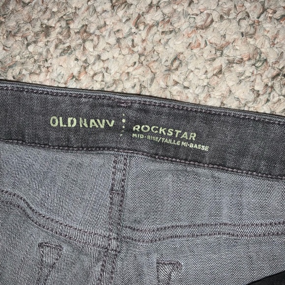 WOMENS SIZE 8 JEANS ROCKSTAR MID RISE - Picture 4 of 6
